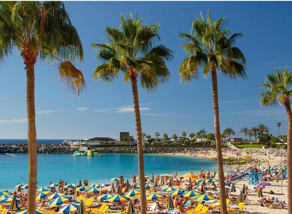 Aeropuerto Gran Canaria Apartamento Vacacional Carrizal Bagian luar foto